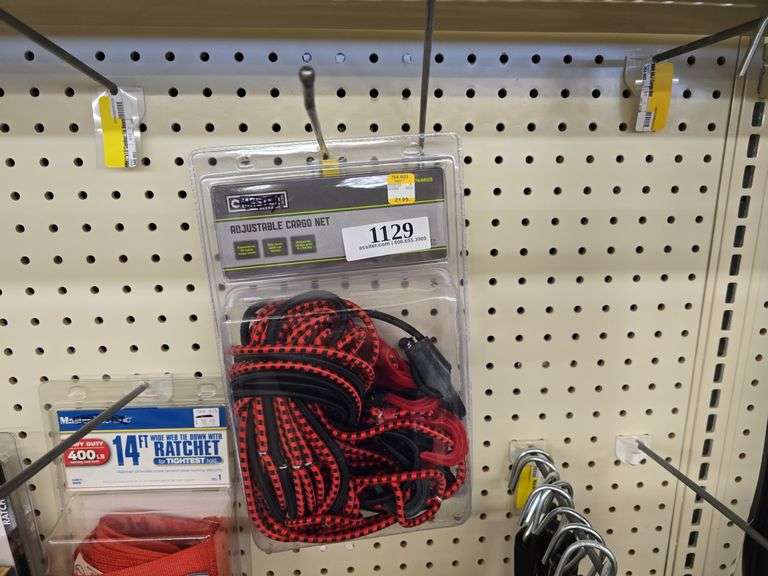 Master Mechanic Adjustable Cargo Net