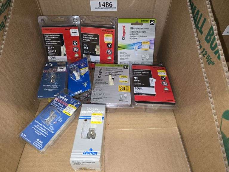 (9) Toggle Dimmer Switches