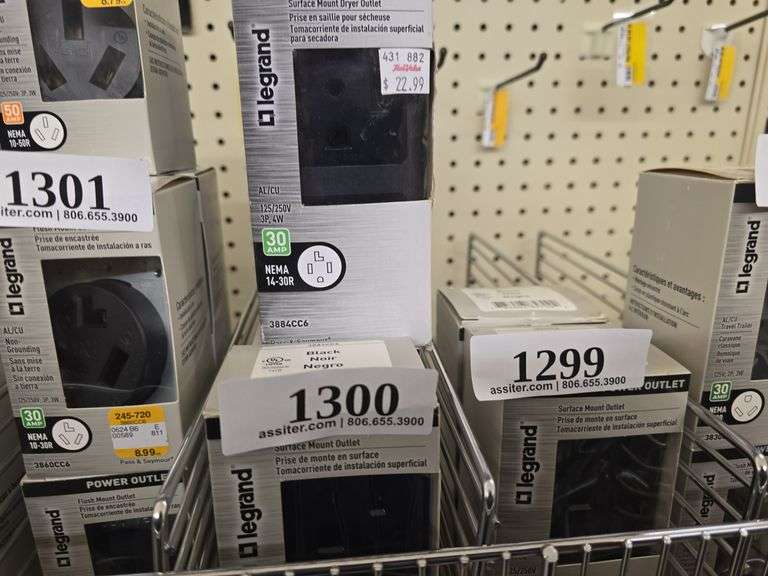 (7) 30A Surface Mount Outlet