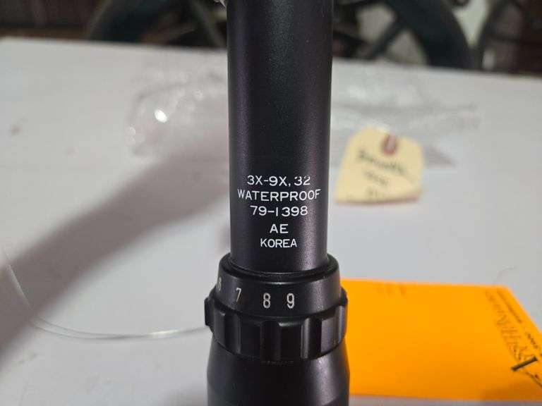 Bushnell 3x-9x,32 Rifle Scope