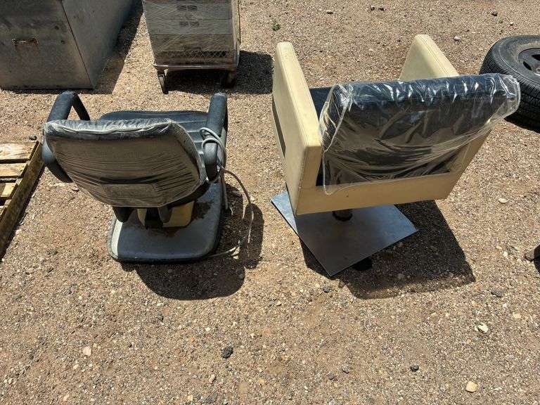 (2) Barber Chairs