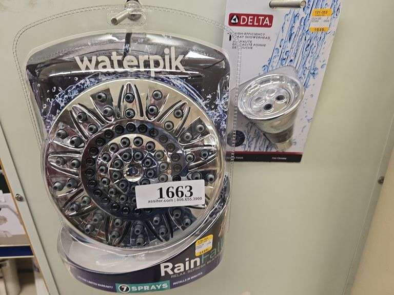 Waterpik & Delta Shower Heads