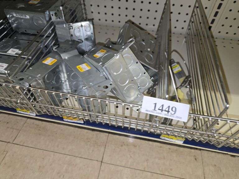 Raco (2) 6AWG Wedge Clamps, Welded Drawn 265Q Boxes