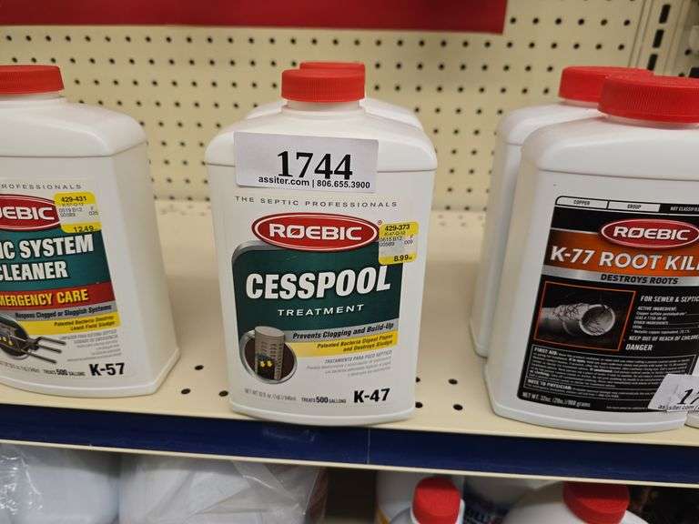 (2) Roebic 32oz. K-47 Cesspool Treatment