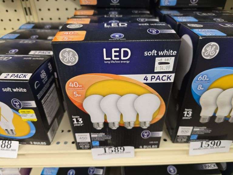 (6) 4pack 40W LED Soft White Bulbs