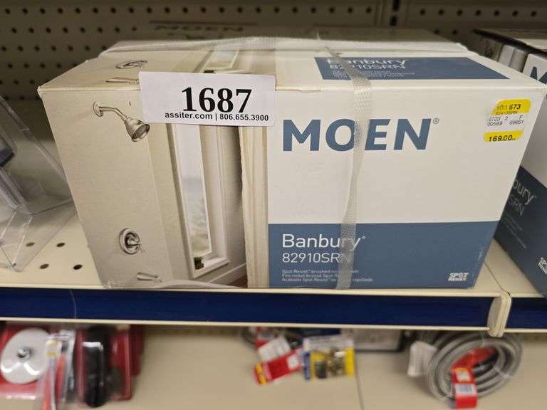 Moen Banbary Brushed Nickel Tub & Shower Faucet 82910SRN