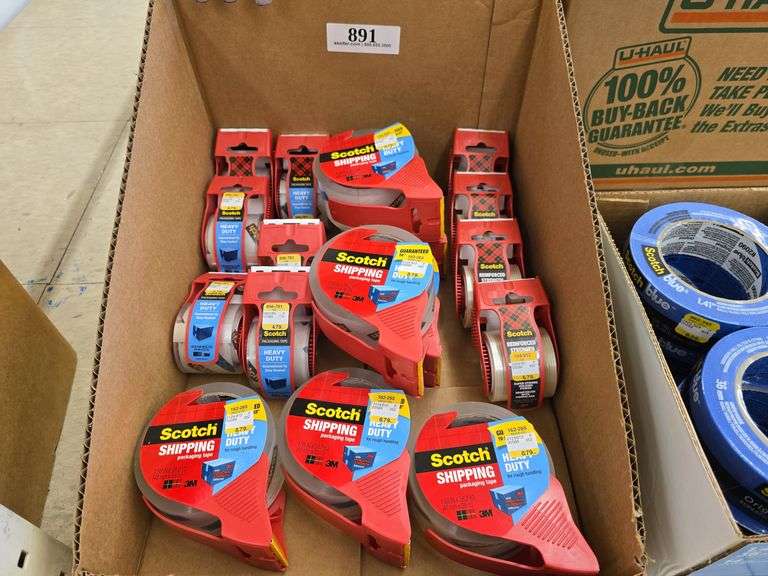 (16) Rolls Packaging Tape