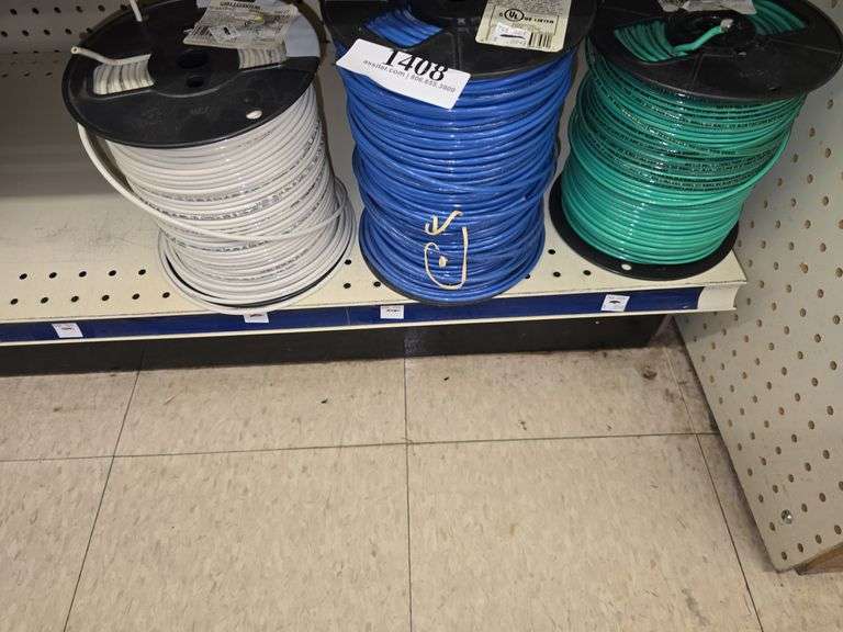 Cerrowire White 10ga Appliance 500ft & Blue 500ft E51583F 600v Appliance, Cerrowire 10AWG MTW Applia