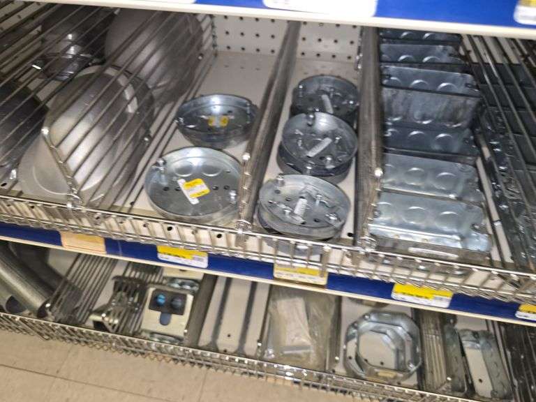 Raco Switch Boxes, REV Switch Boxes, Draw Handy Boxes, Ceiling Fan Boxes, Service Caps