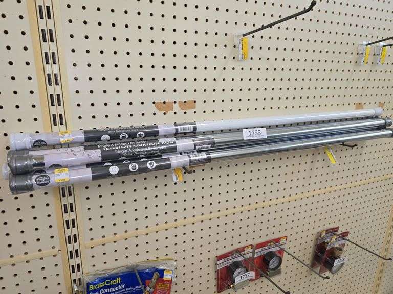 (6) Tension Rods 401/2"- 76"
