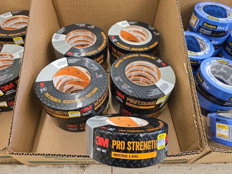 (9) Rolls 3M Pro Strength Duct Tape