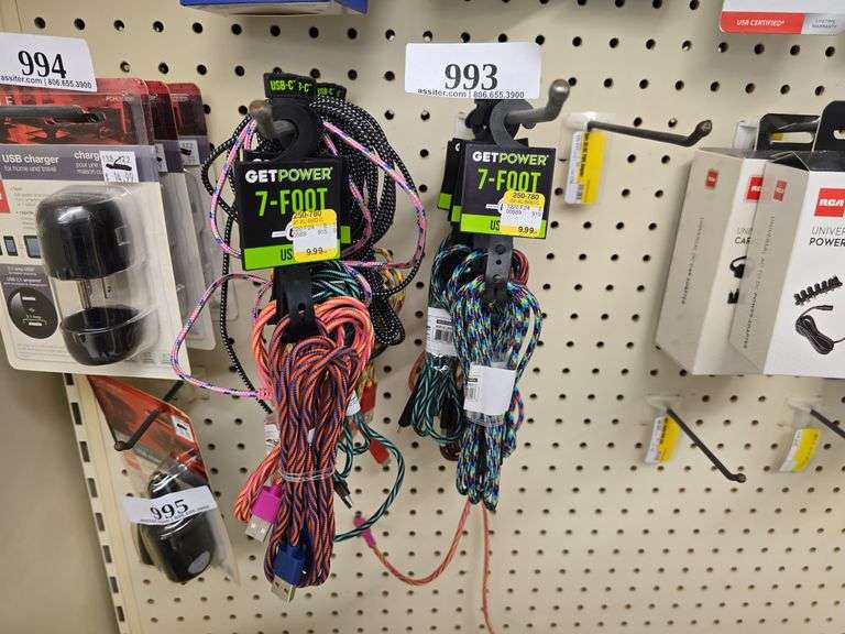 (15) Get Power 7ft USB Cables