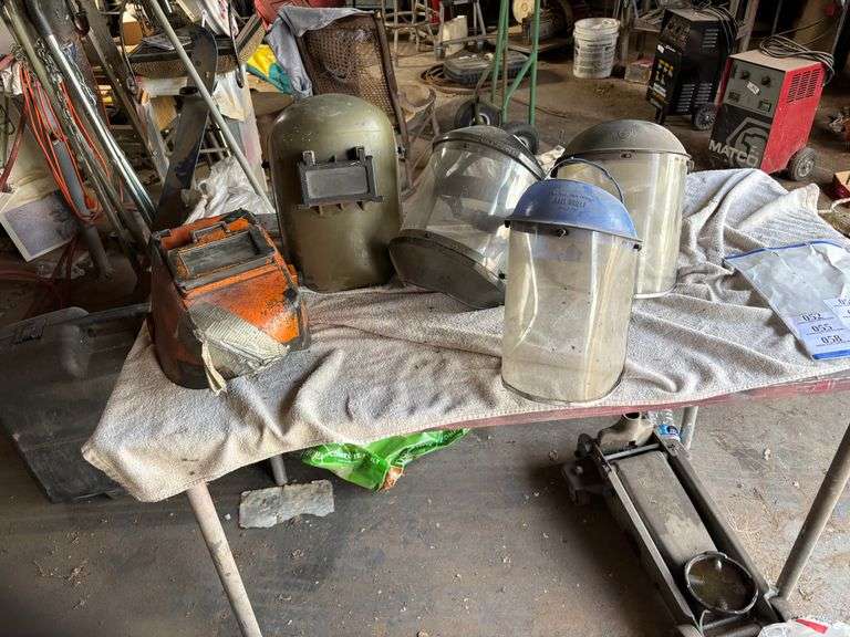 Welding masks, and face shields