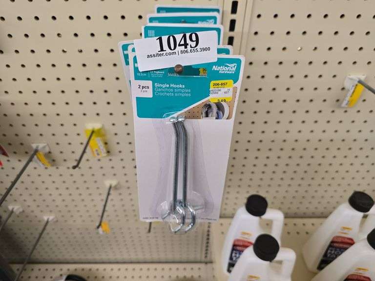 National Hardware Pegboard Garage/Workshop Kits w/Single Hooks
