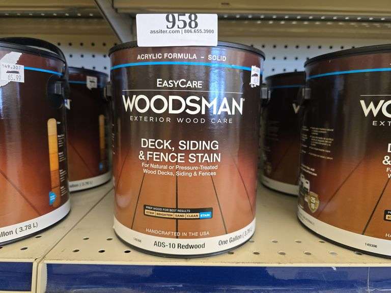 (2) gal Easy Care Woodsman Deck, Siding, Fence Stain