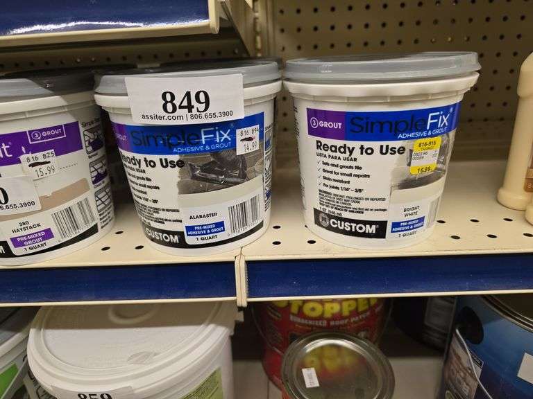 (3)qt Simple Fix Grout