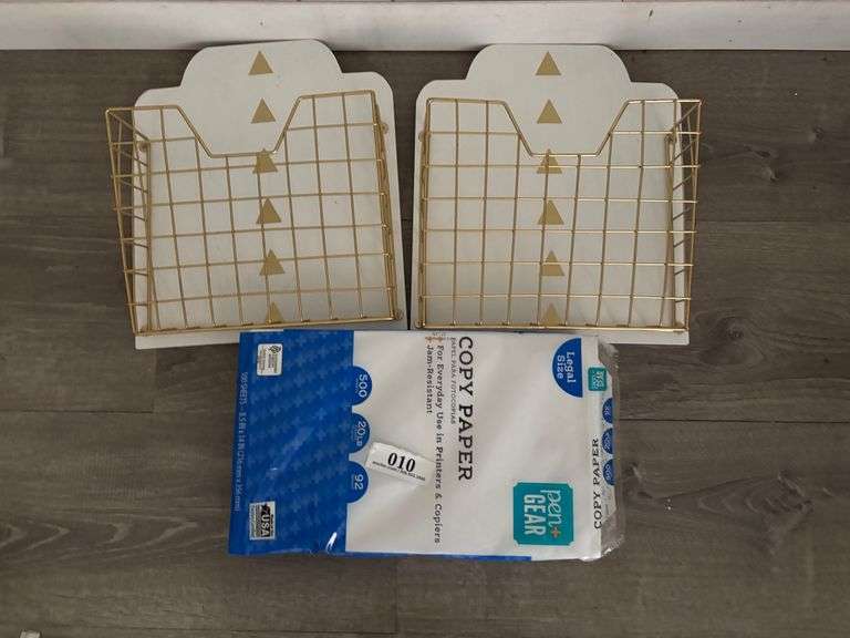 Holders and paper