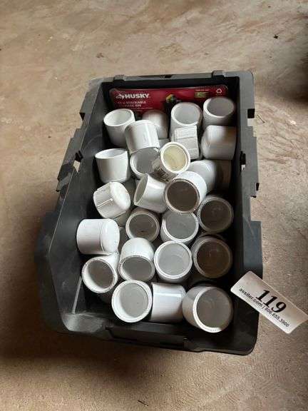 PVC threaded and unthreaded caps