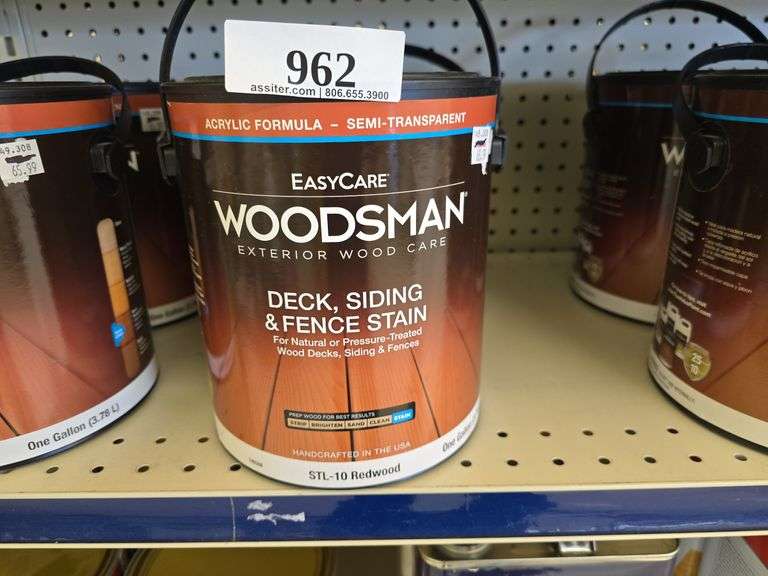(2) gal Easy Care Woodsman Deck, Siding, Fence Stain