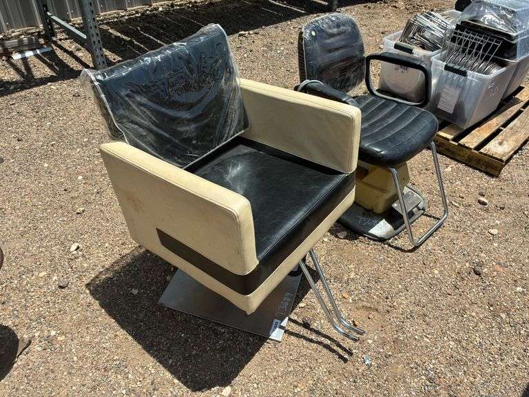 (2) Barber Chairs