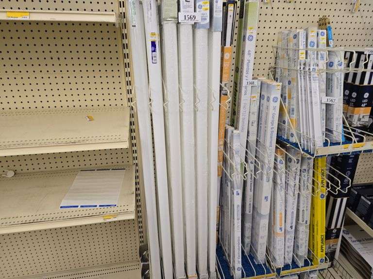 48" Bulbs, incl. Garage & Basement & Utility