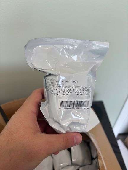 Urine sample cups
