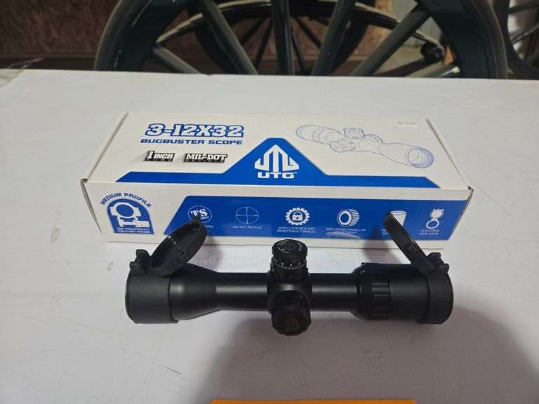 UTG Bugbuster 3-12x32 Rifle Scope in Box