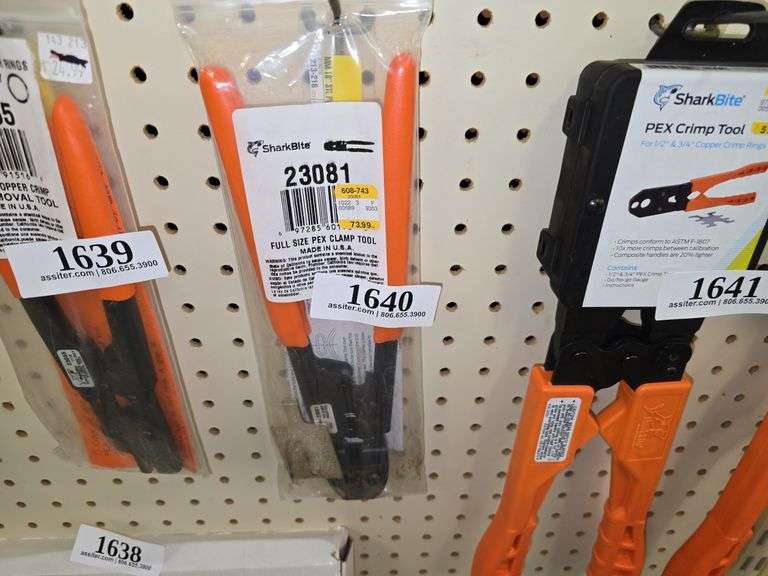 Shark Bite Full Size Pex Clamp Tool