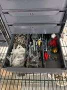 2-9 drawer Cabinet storage w/misc items