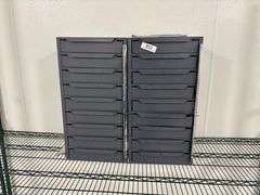 2-9 drawer Cabinet storage w/misc items