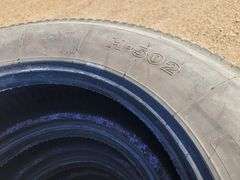 (4) Hercules H-502 295/75R22.5 Tires