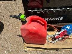 Snack Machine w/Gas Can