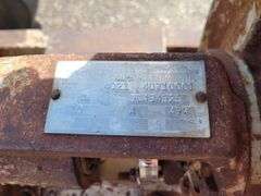 Pump Mounted to Drop Pin Single Axle Shopmade Trailer