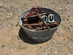 Wash Tub w/50' of 1/2" Chain, and Boomers