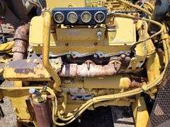Large Cat Engine on Skid