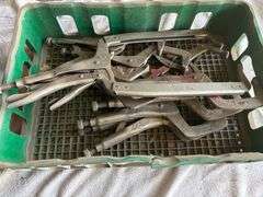 Vise grip clamps