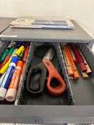2-9 drawer Cabinet storage w/misc items