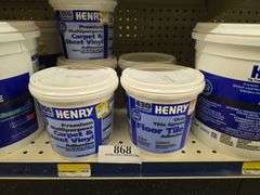 (3) qt Henry Carpet & Vinyl Adhesive w/(2) qt. Henry Floor & Tile Adhesive