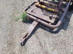 Pump Mounted to Drop Pin Single Axle Shopmade Trailer
