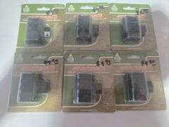 (6) UTG 3 Slot Low Profile Riser Mounts #RSO5S3
