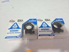 (2) UTG 30mm Scope Rings