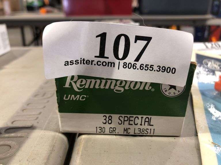(50) Remington UMC .38Spcl. 130gr MC