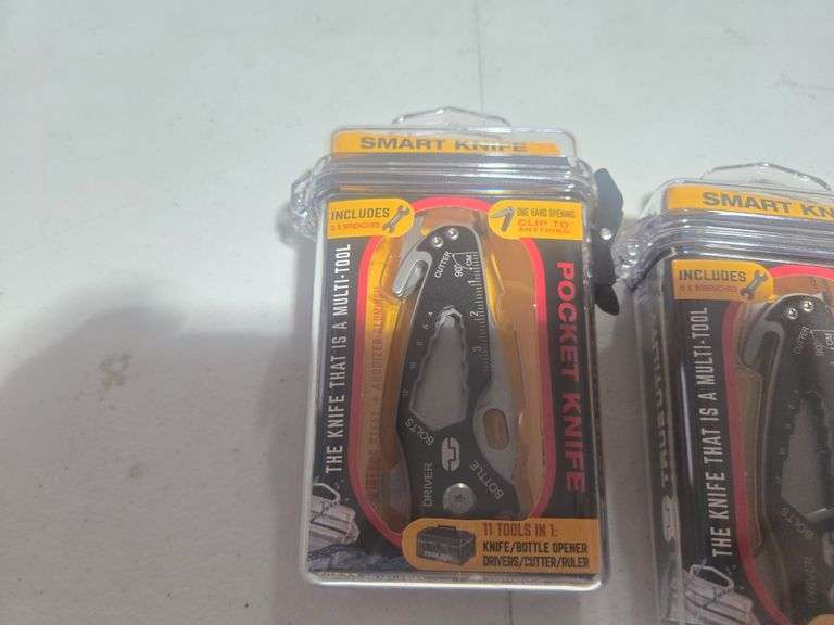 (2) Smart Knife Pocket Knives