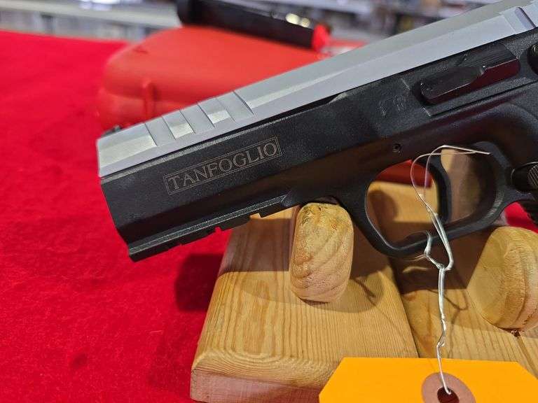 Tanfoglio Defiant Force Esse Chrome  9mm   Pistol