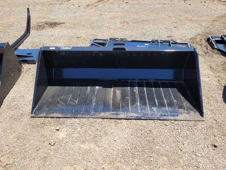 78" Skid Steer Bucket w/Blade