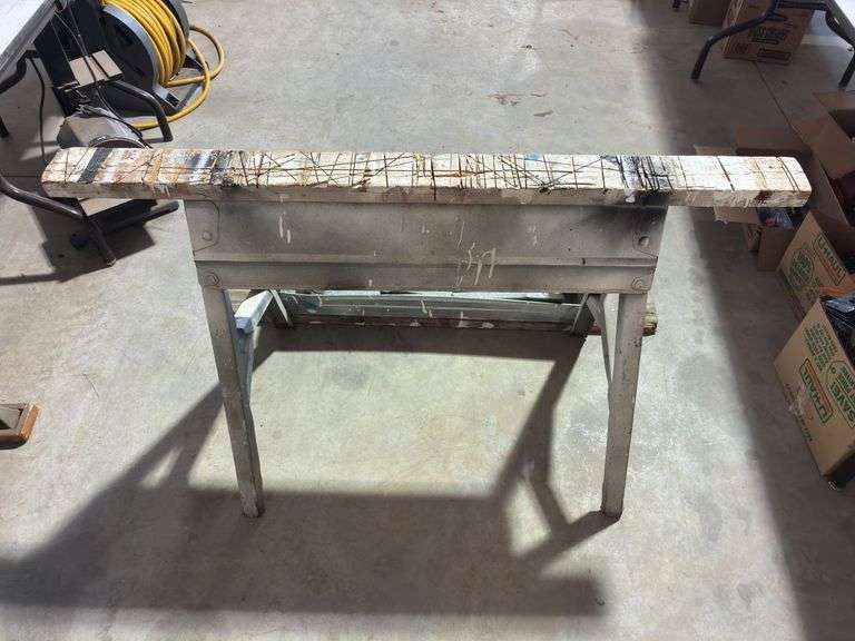 (4) Collapsable Saw Horses