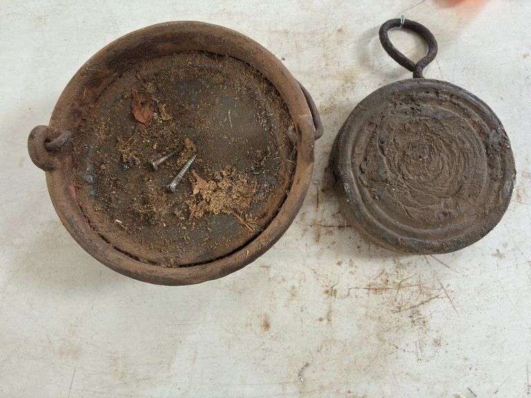 Lead Melting Pot and Lead Weight