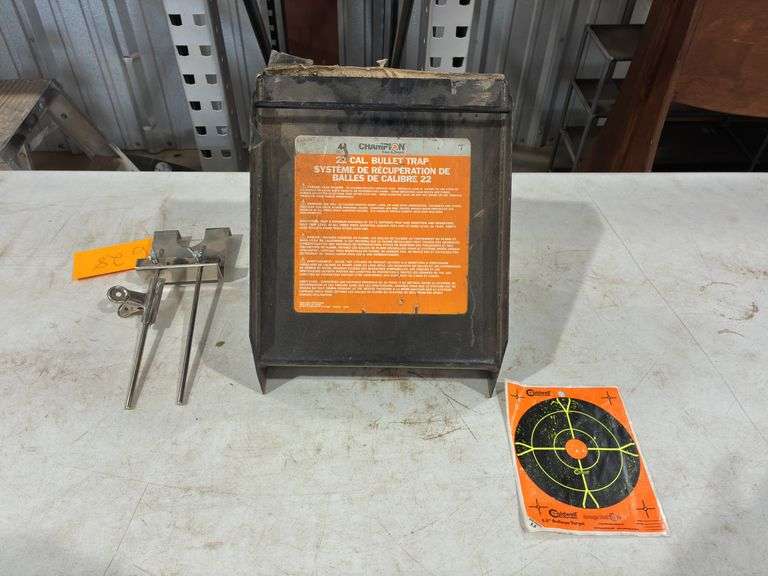 Champion .22 Cal Bullet Trap