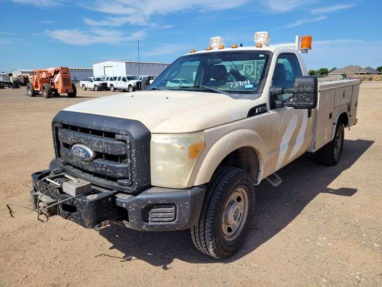 2011  Ford  F350 Super Duty  Regular Cab 2D Service Truck  XL 4WD