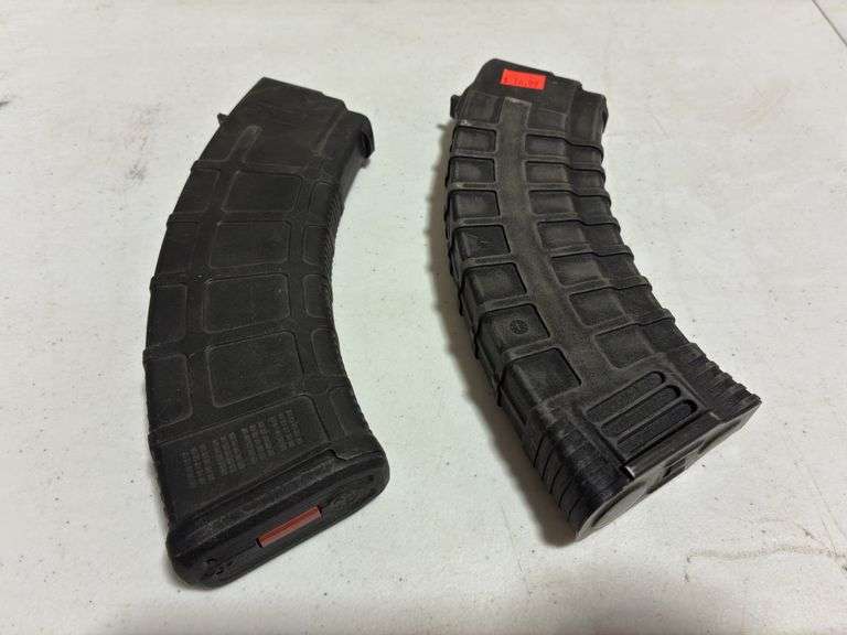 (1) PMAG and (1) Tapco 30 Round 7.62x39 Magazines